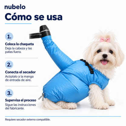 Bolsa de secado: tu perro seco sin estrés